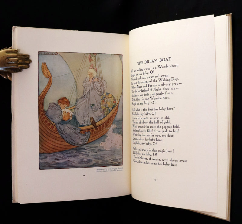1910 First Edition - The Rhyming Ring by Louise Ayres Garnett with Pictures By Hope Dunlap.