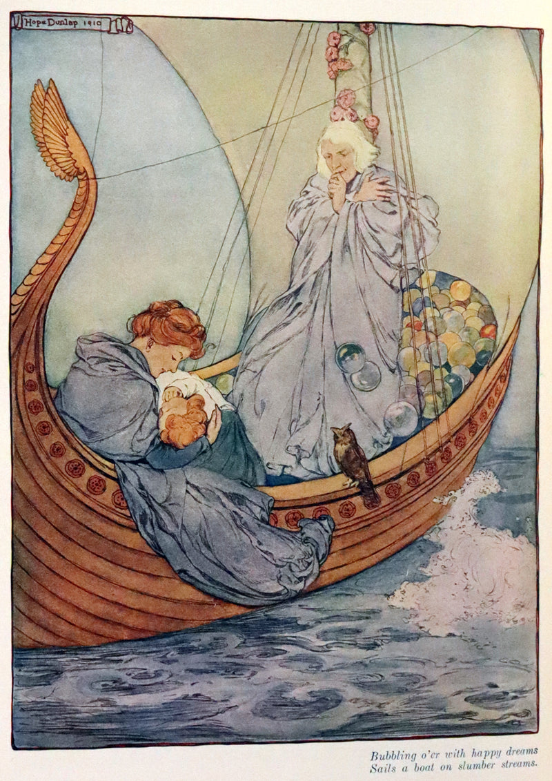 1910 First Edition - The Rhyming Ring by Louise Ayres Garnett with Pictures By Hope Dunlap.