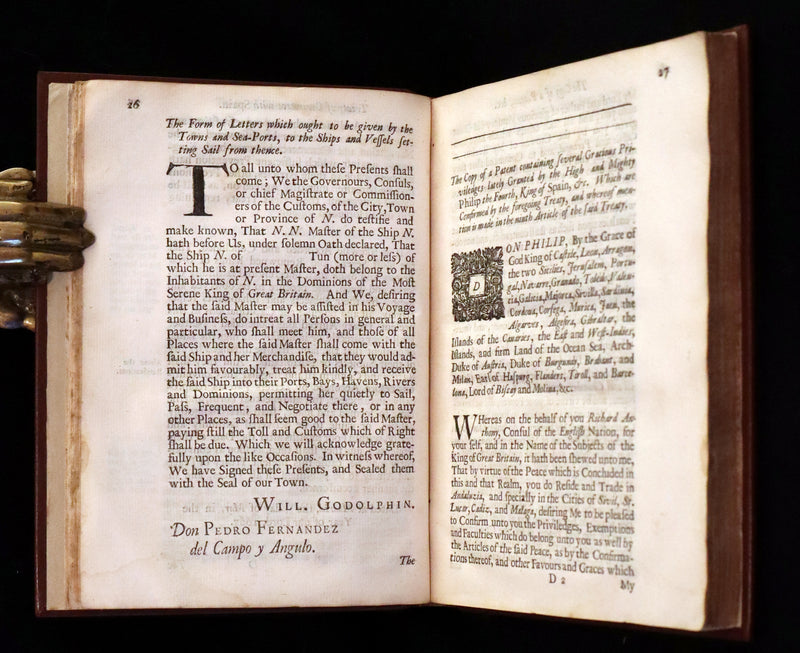 1686 First Edition - TREATY OF AMERICAN NEUTRALITY - Treaty of Whitehall between France and England. (Bound With) SEVERAL TREATIES OF PEACE .