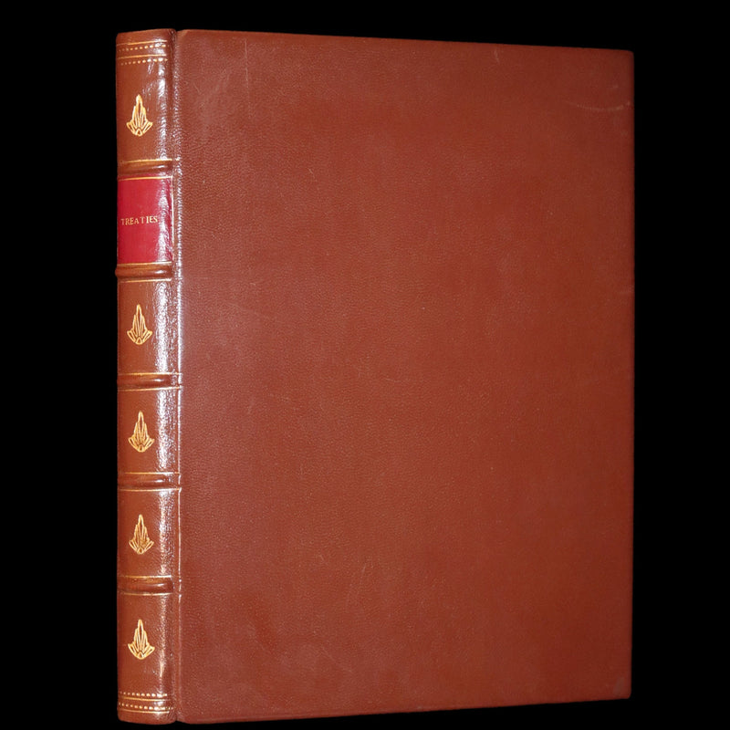 1686 First Edition - TREATY OF AMERICAN NEUTRALITY - Treaty of Whitehall between France and England. (Bound With) SEVERAL TREATIES OF PEACE .