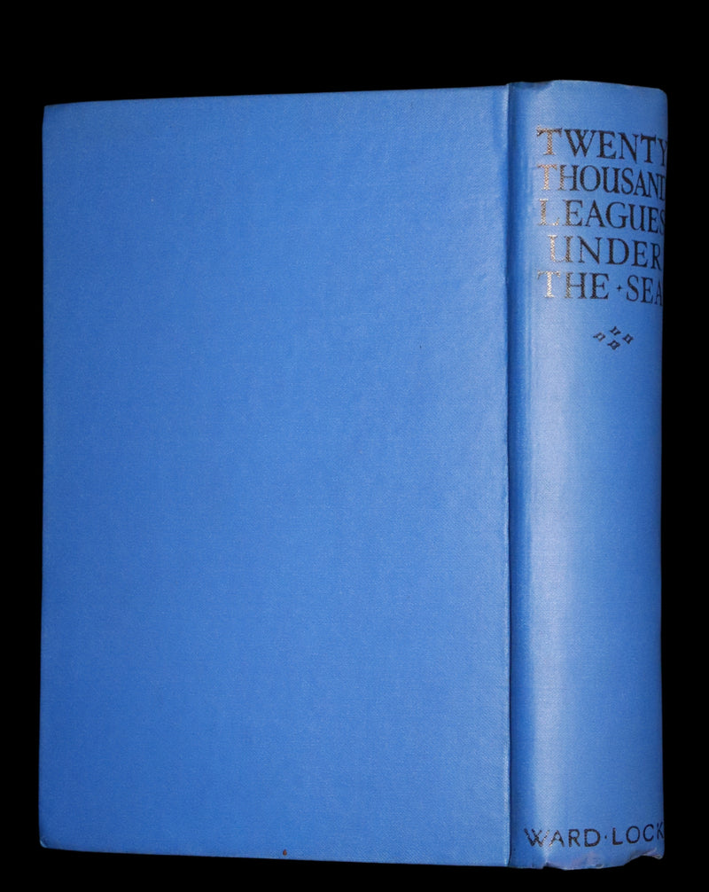 1920 Rare Book in Dust Jacket - Twenty Thousand Leagues Under the Sea by Jules Verne.