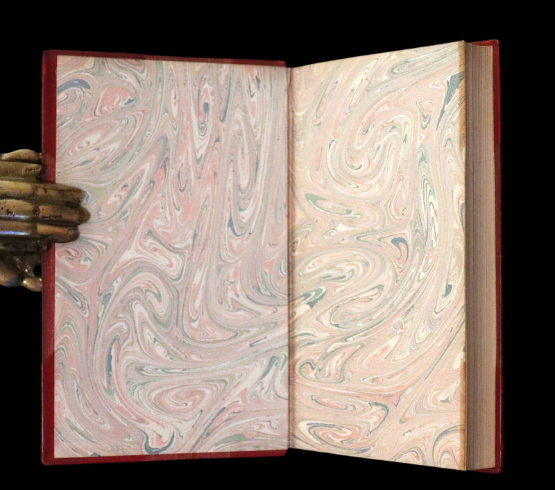 1921 Rare Book bound by Riviere - WUTHERING HEIGHTS by Emily Bronte. Frontispiece by Edmund Dulac.
