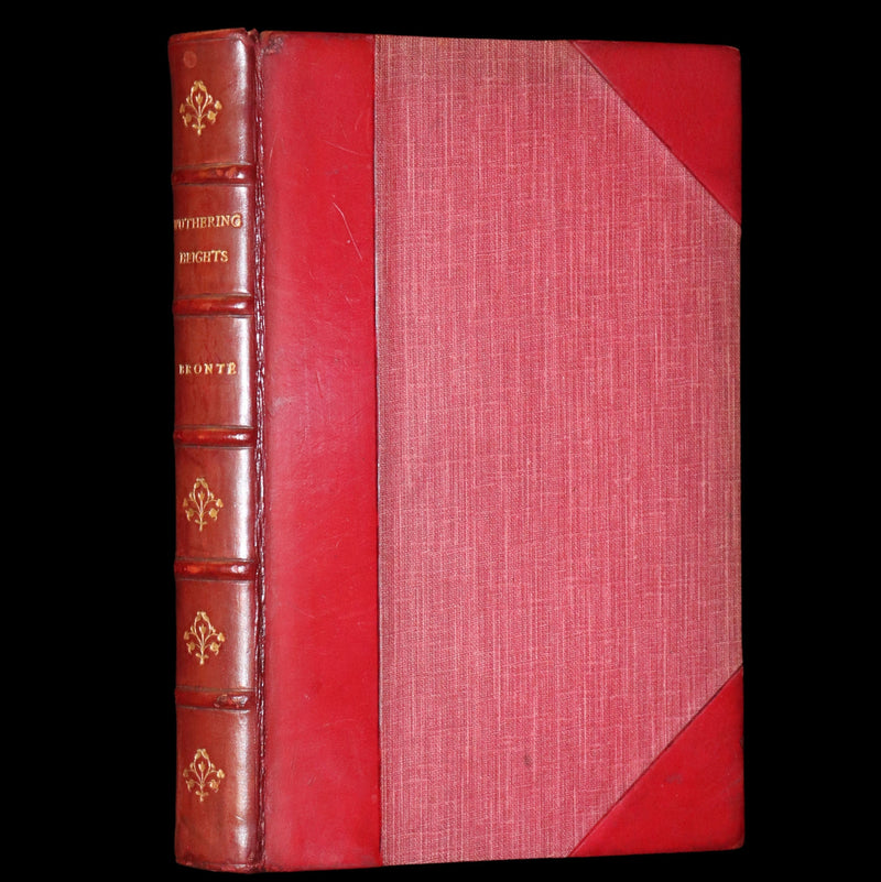 1921 Rare Book bound by Riviere - WUTHERING HEIGHTS by Emily Bronte. Frontispiece by Edmund Dulac.