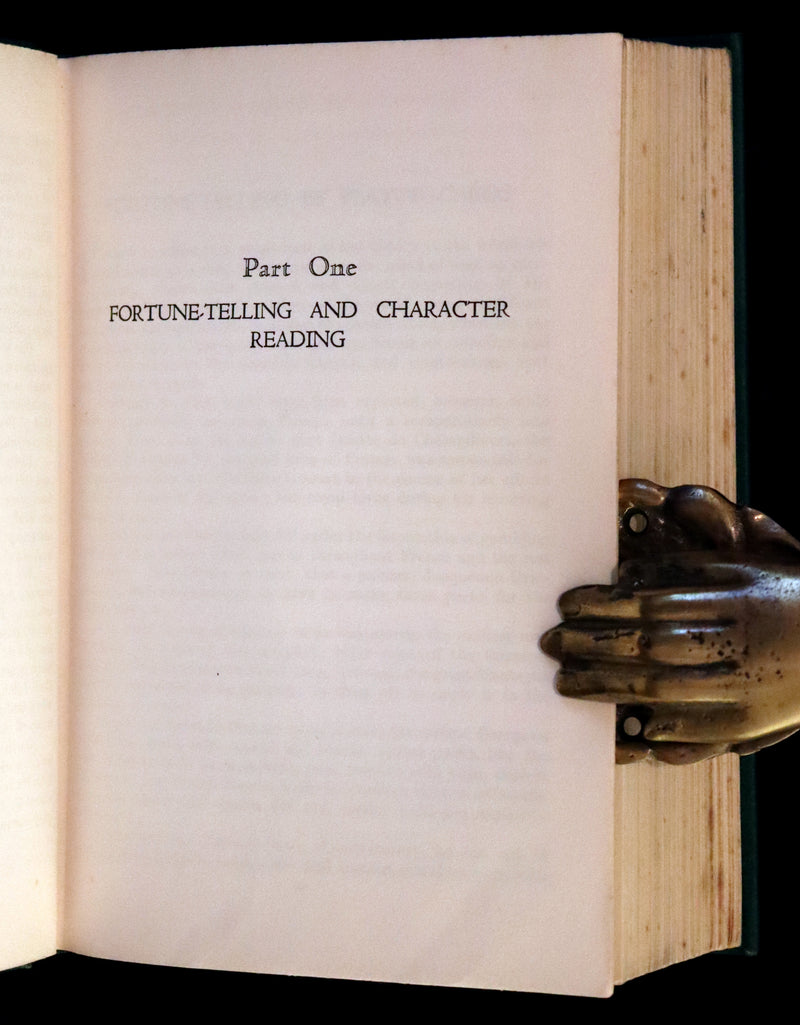 1930 Rare Book - The Complete Book of Fortune A Comprehensive Survey Of The Occult Sciences & Other Methods Of Divination.