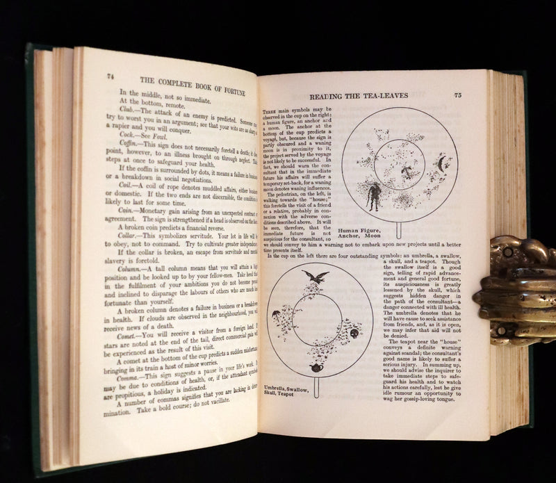 1930 Rare Book - The Complete Book of Fortune A Comprehensive Survey Of The Occult Sciences & Other Methods Of Divination.