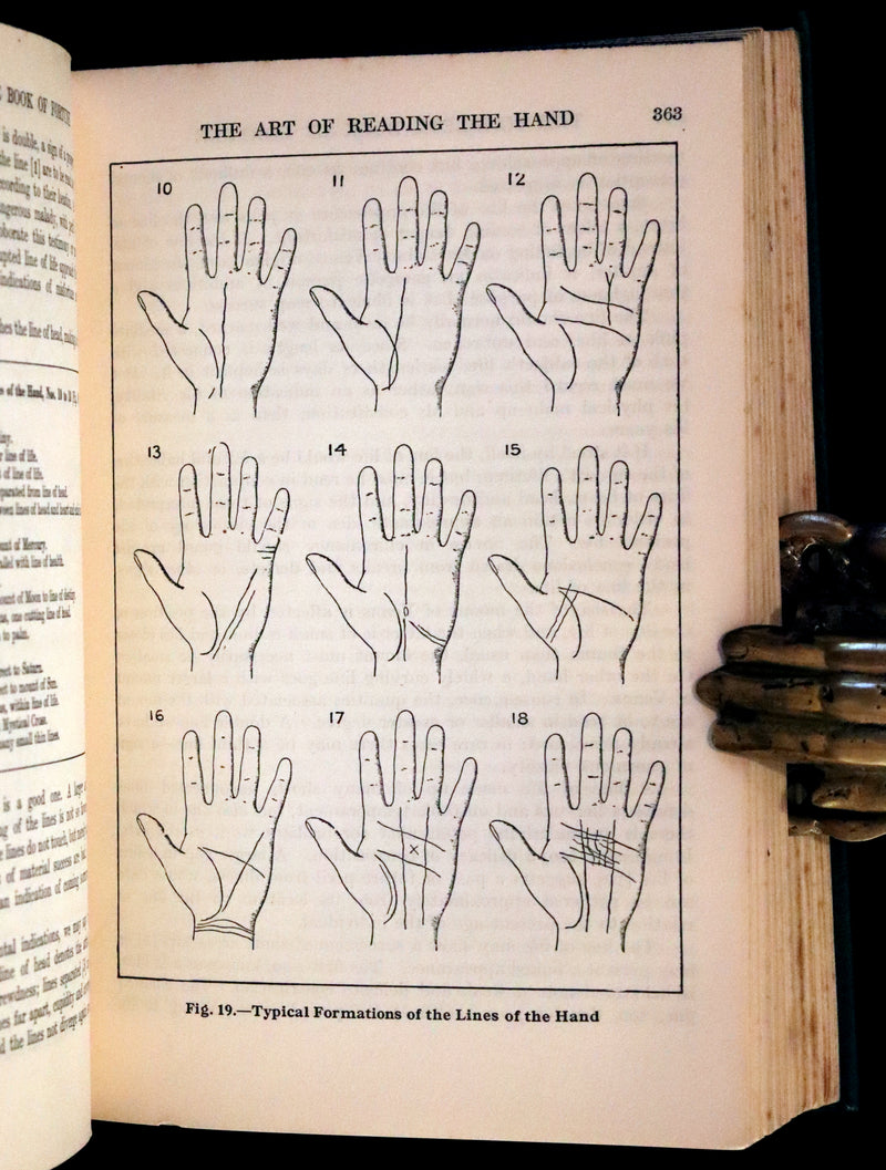 1930 Rare Book - The Complete Book of Fortune A Comprehensive Survey Of The Occult Sciences & Other Methods Of Divination.