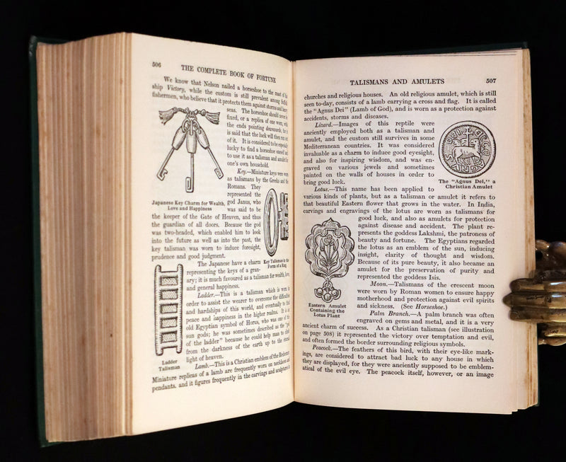 1930 Rare Book - The Complete Book of Fortune A Comprehensive Survey Of The Occult Sciences & Other Methods Of Divination.