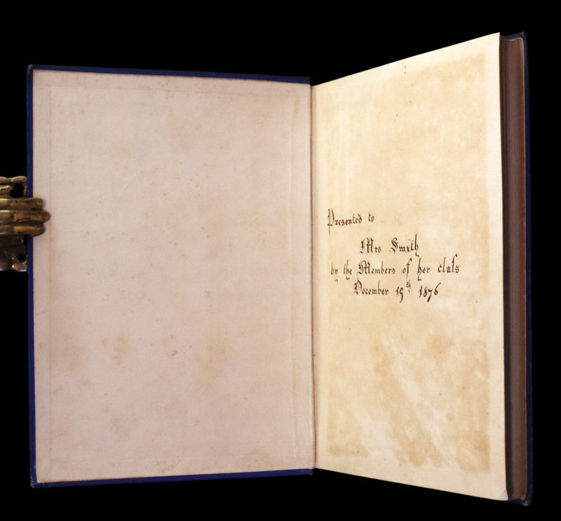 1876 Rare Victorian Book - The Pilgrim's Progress illustrated by Henry Courtney Selous & M. Paolo Priolo.