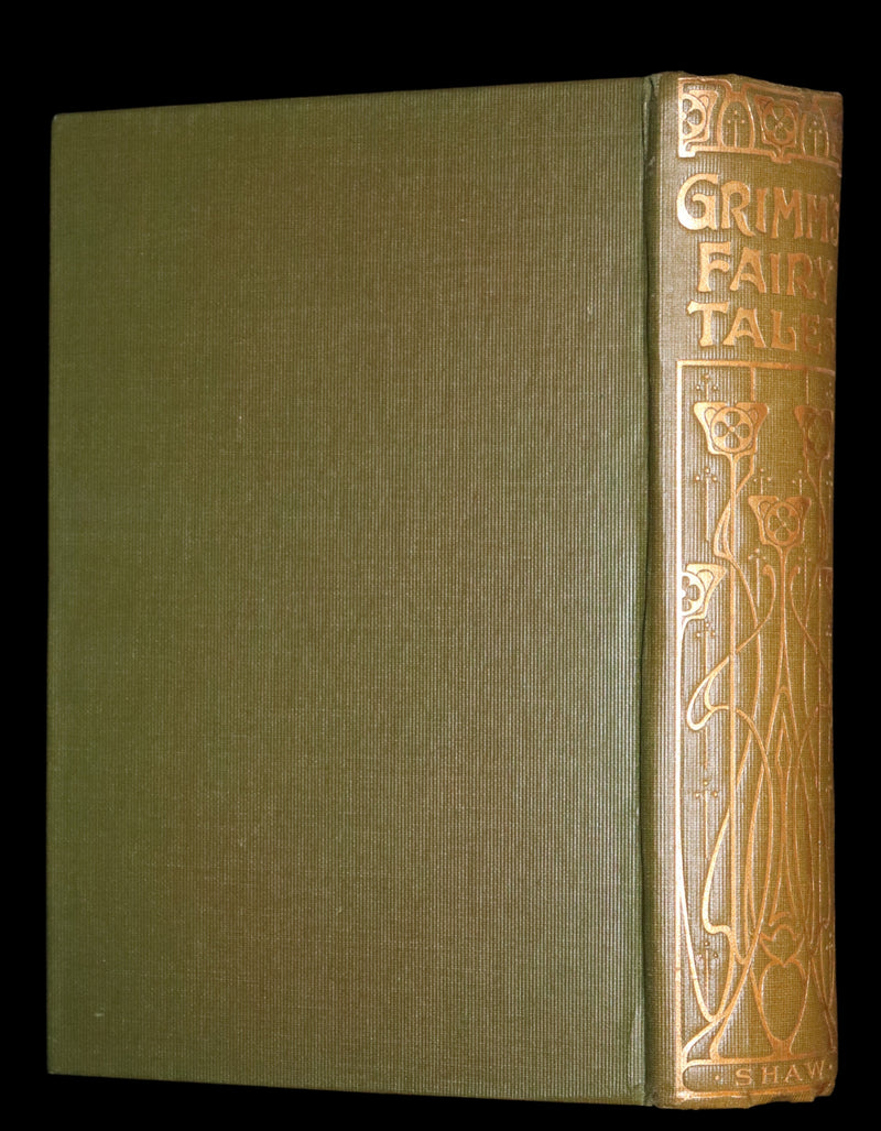1900 Scarce Edition - Grimm's Fairy Tales illustrated. Cinderella, Red Riding Hood, Snow-White, Frog Prince, etc.