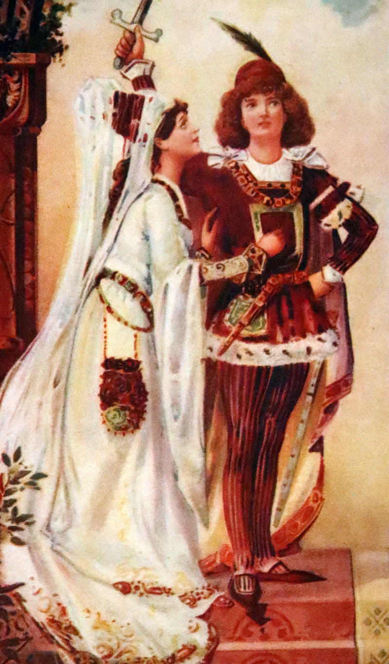 1900 Scarce Edition - Grimm's Fairy Tales illustrated. Cinderella, Red Riding Hood, Snow-White, Frog Prince, etc.