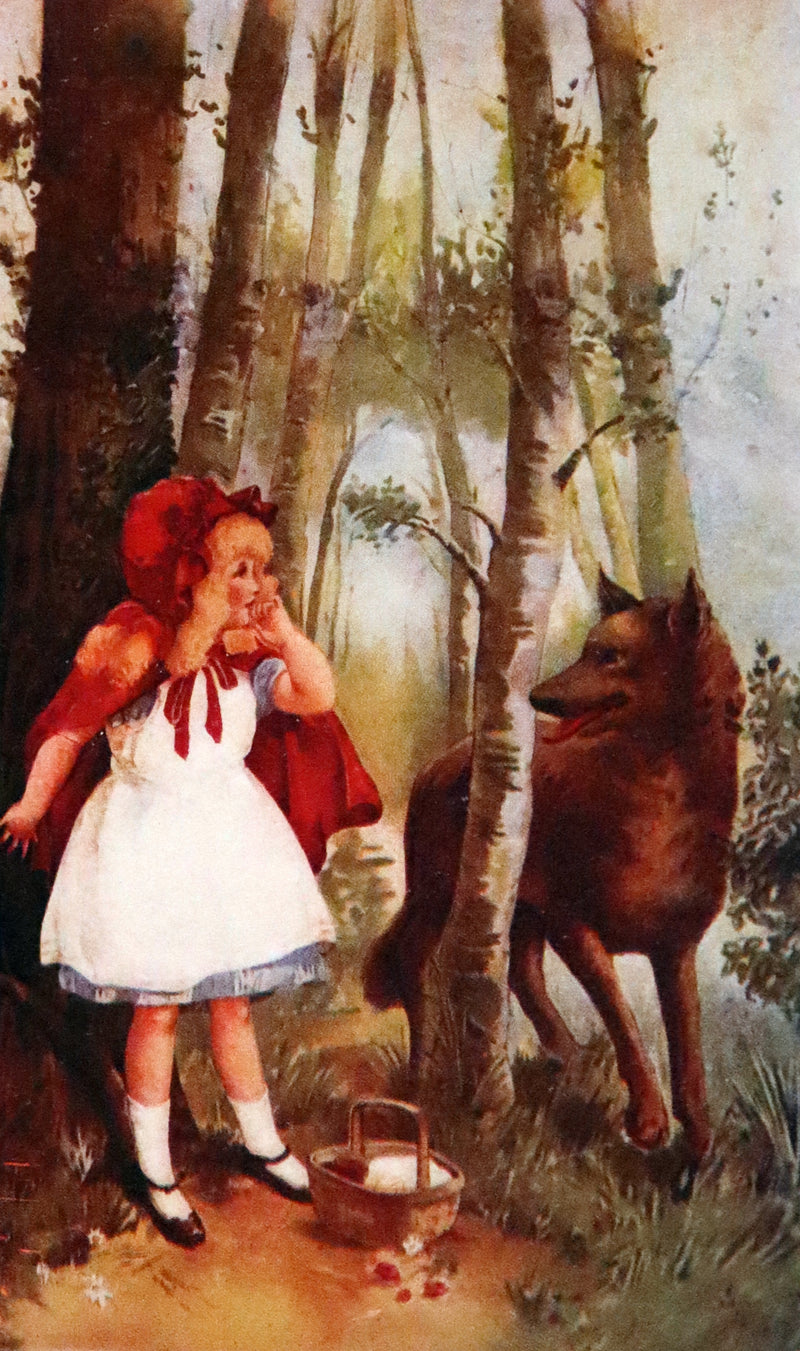 1900 Scarce Edition - Grimm's Fairy Tales illustrated. Cinderella, Red Riding Hood, Snow-White, Frog Prince, etc.