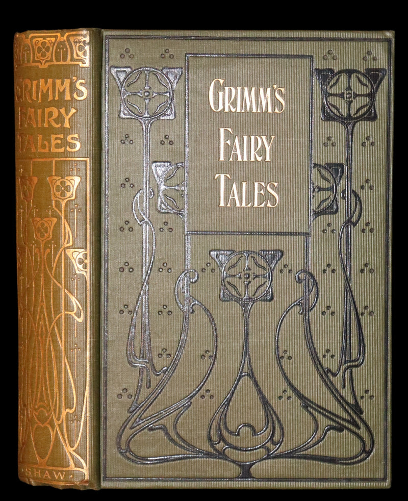 1900 Scarce Edition - Grimm's Fairy Tales illustrated. Cinderella, Red Riding Hood, Snow-White, Frog Prince, etc.