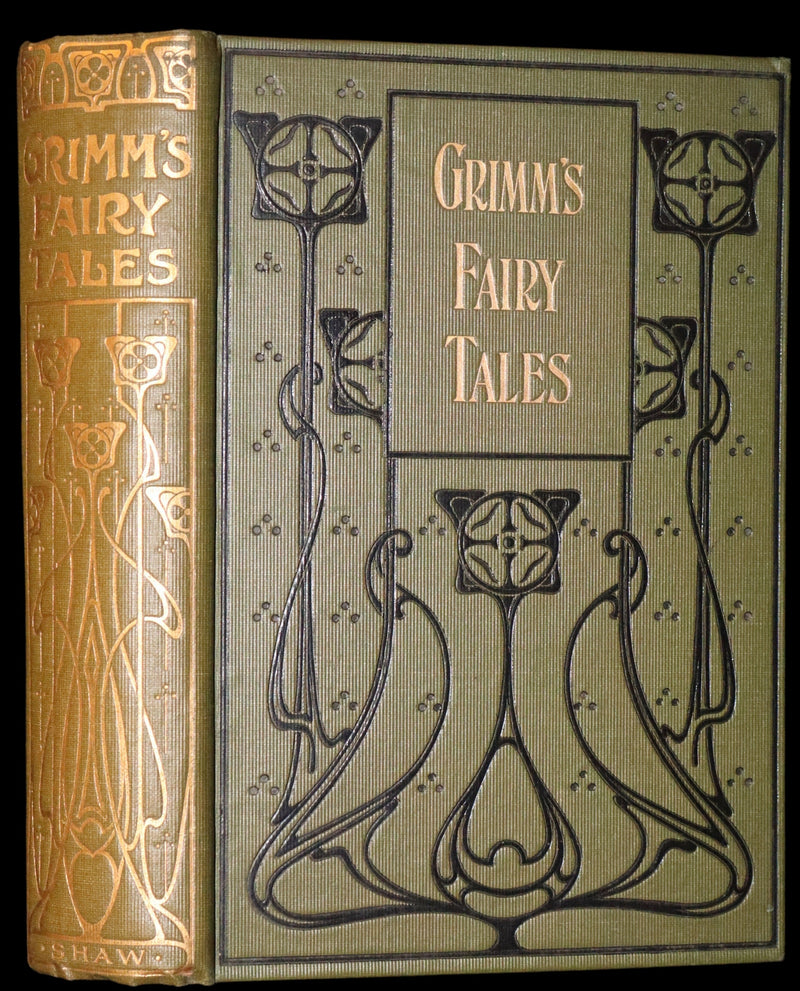1900 Scarce Edition - Grimm's Fairy Tales illustrated. Cinderella, Red Riding Hood, Snow-White, Frog Prince, etc.