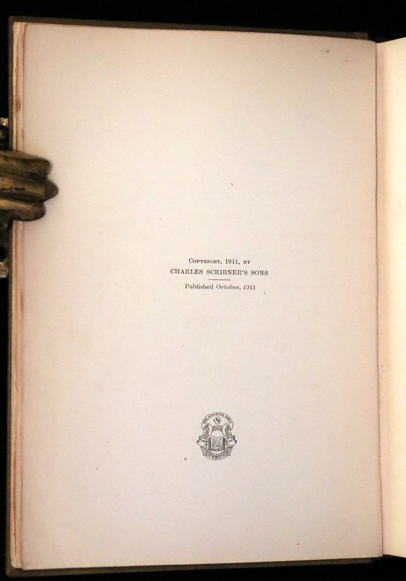 1911 Rare PETER PAN First Edition - PETER and WENDY by J.M. Barrie illustrated by F.D. Bedford.