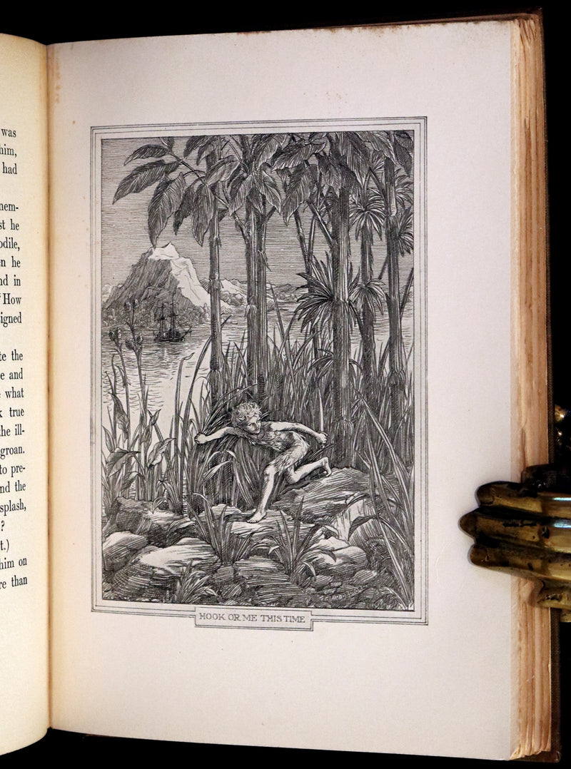 1911 Rare PETER PAN First Edition - PETER and WENDY by J.M. Barrie illustrated by F.D. Bedford.