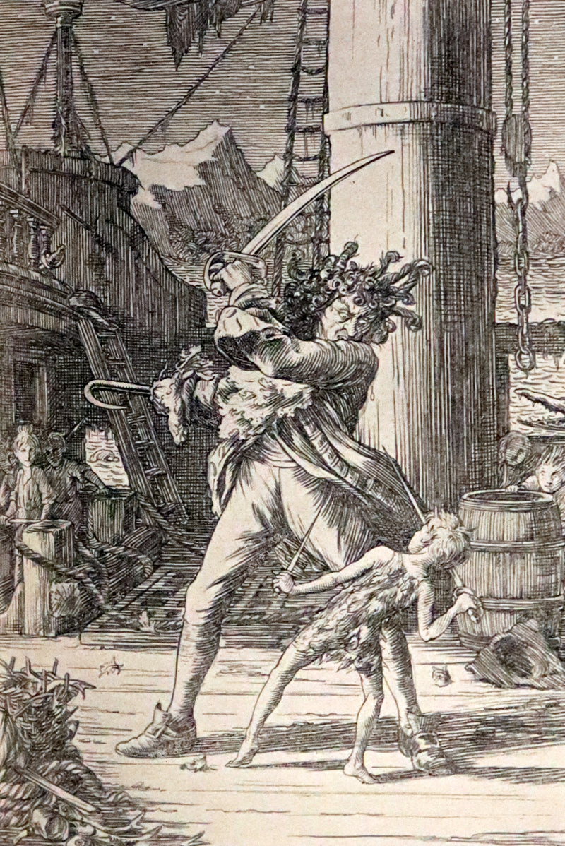 1911 Rare PETER PAN First Edition - PETER and WENDY by J.M. Barrie illustrated by F.D. Bedford.