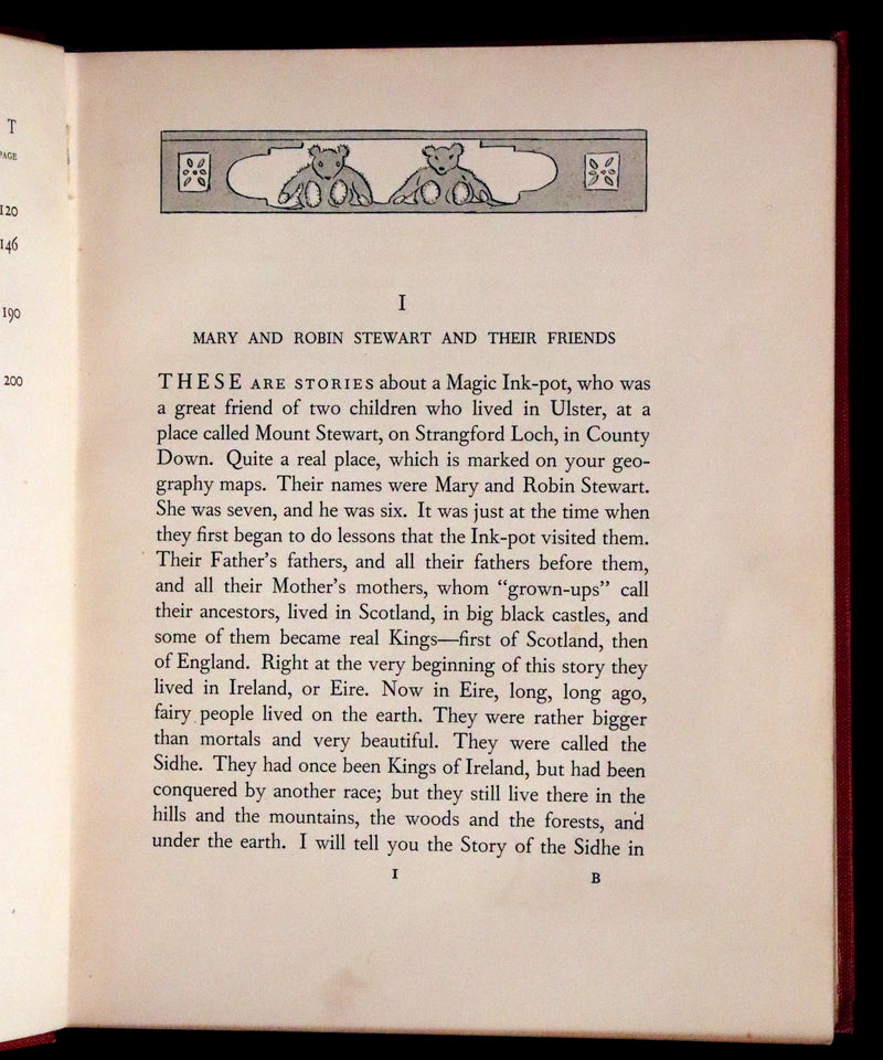 1928 Rare First Edition - The Magic Ink-Pot Edith by Helen Vane-Tempest-Stewart, Marchioness of Londonderry.