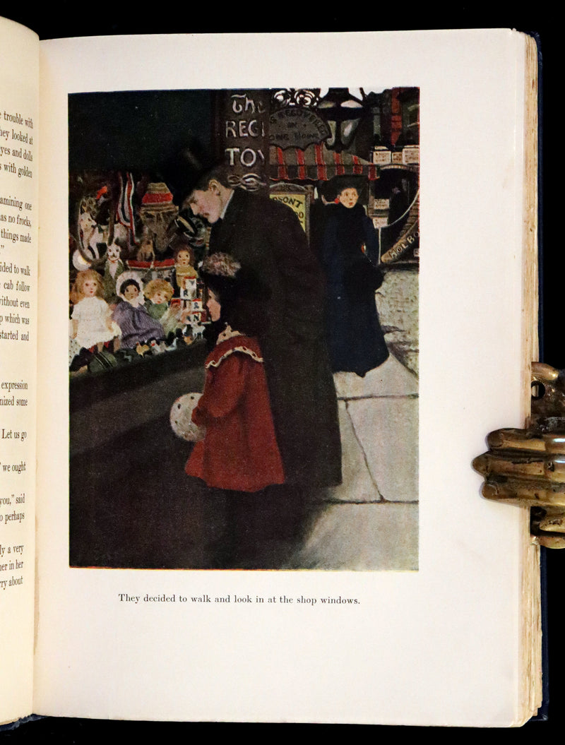 1905 Scarce First Edition - A LITTLE PRINCESS by Frances Hodgson Burnett illustrated by Ethel Franklin Betts Bains.