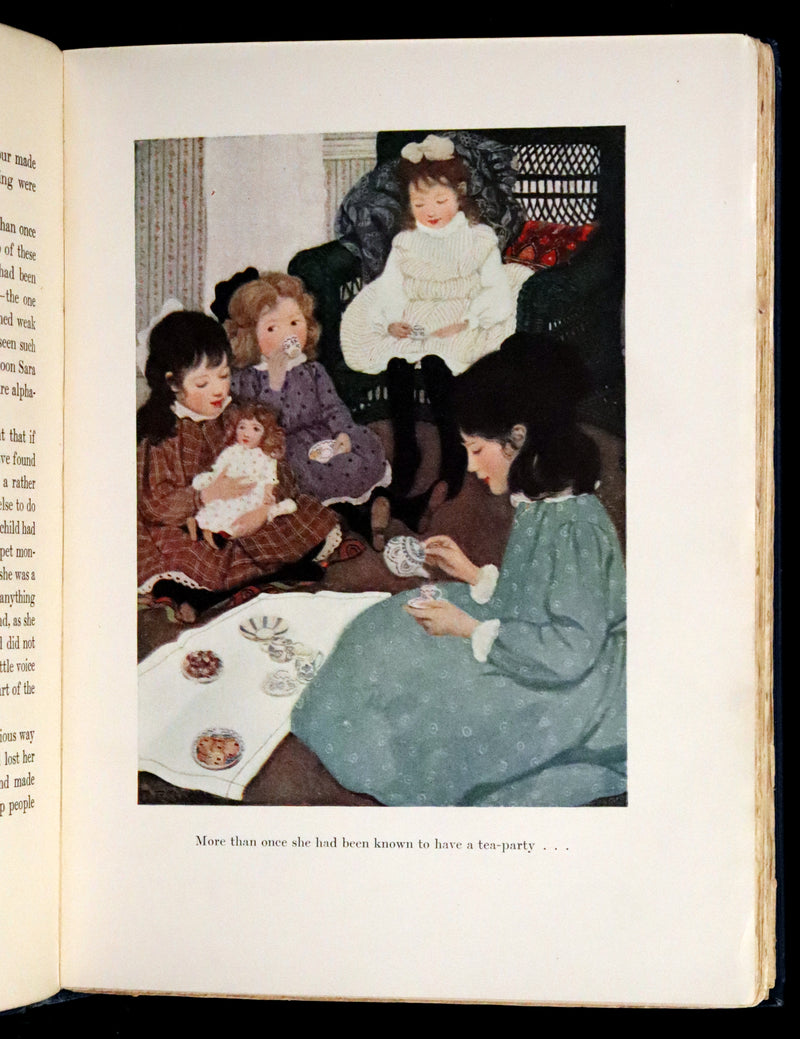 1905 Scarce First Edition - A LITTLE PRINCESS by Frances Hodgson Burnett illustrated by Ethel Franklin Betts Bains.