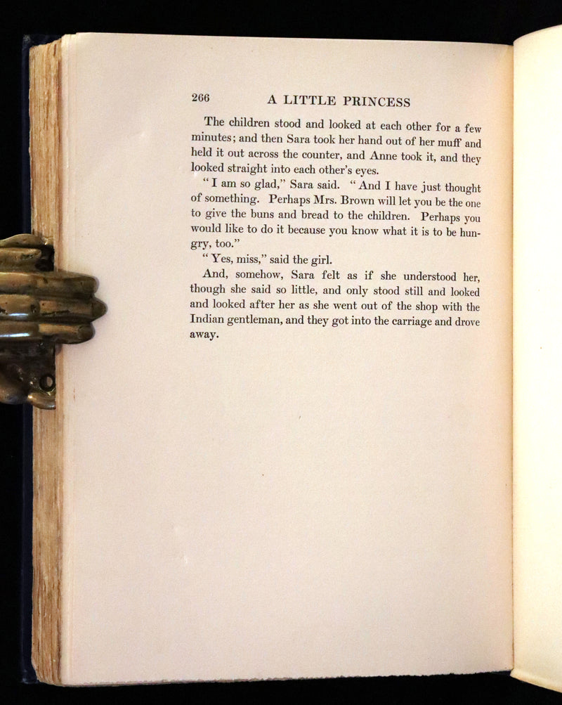 1905 Scarce First Edition - A LITTLE PRINCESS by Frances Hodgson Burnett illustrated by Ethel Franklin Betts Bains.