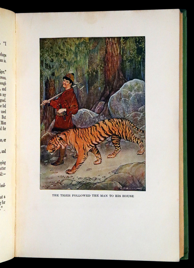1919 Rare First Edition - The Wonder Garden: Nature Myths And Tales From All The World by Frances Jenkins Olcott illustrated by Milo Winter.