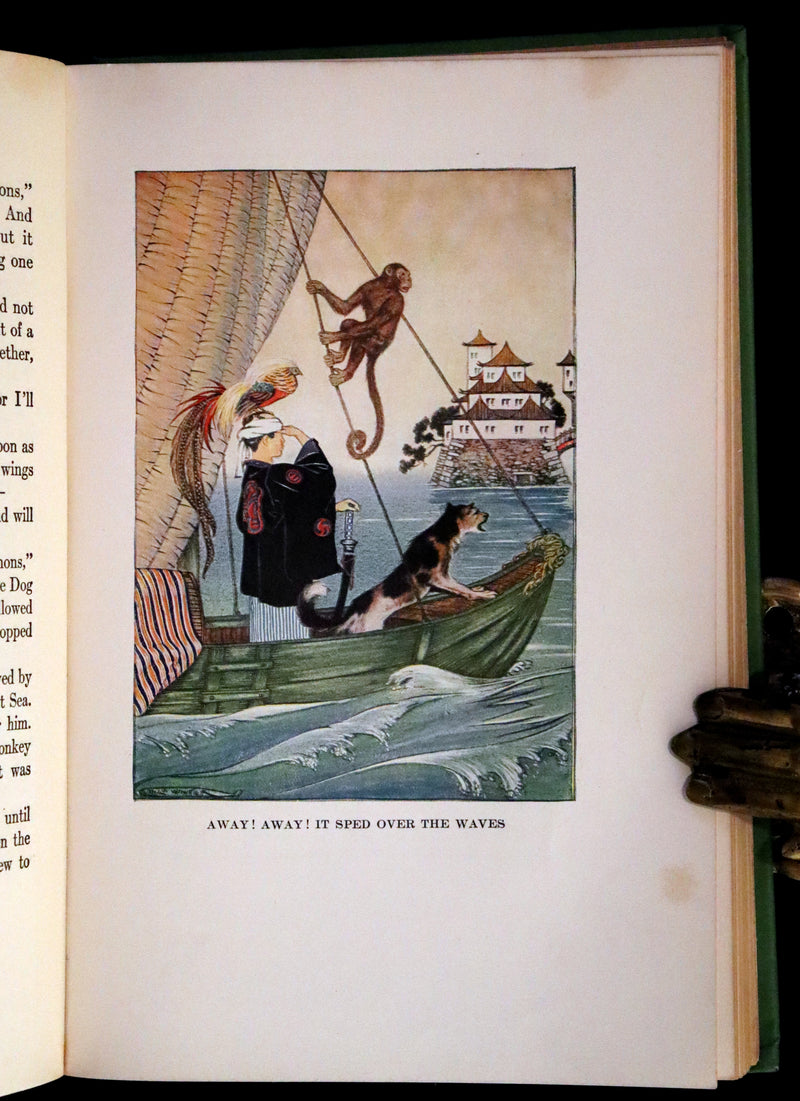 1919 Rare First Edition - The Wonder Garden: Nature Myths And Tales From All The World by Frances Jenkins Olcott illustrated by Milo Winter.