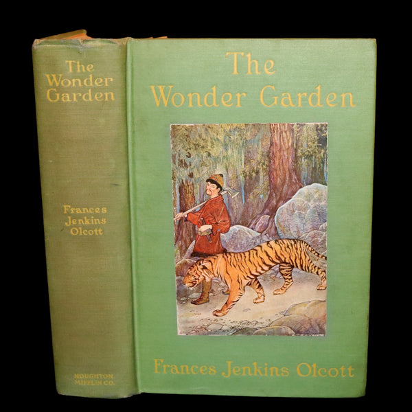 1919 Rare First Edition - The Wonder Garden: Nature Myths And Tales From All The World by Frances Jenkins Olcott illustrated by Milo Winter.
