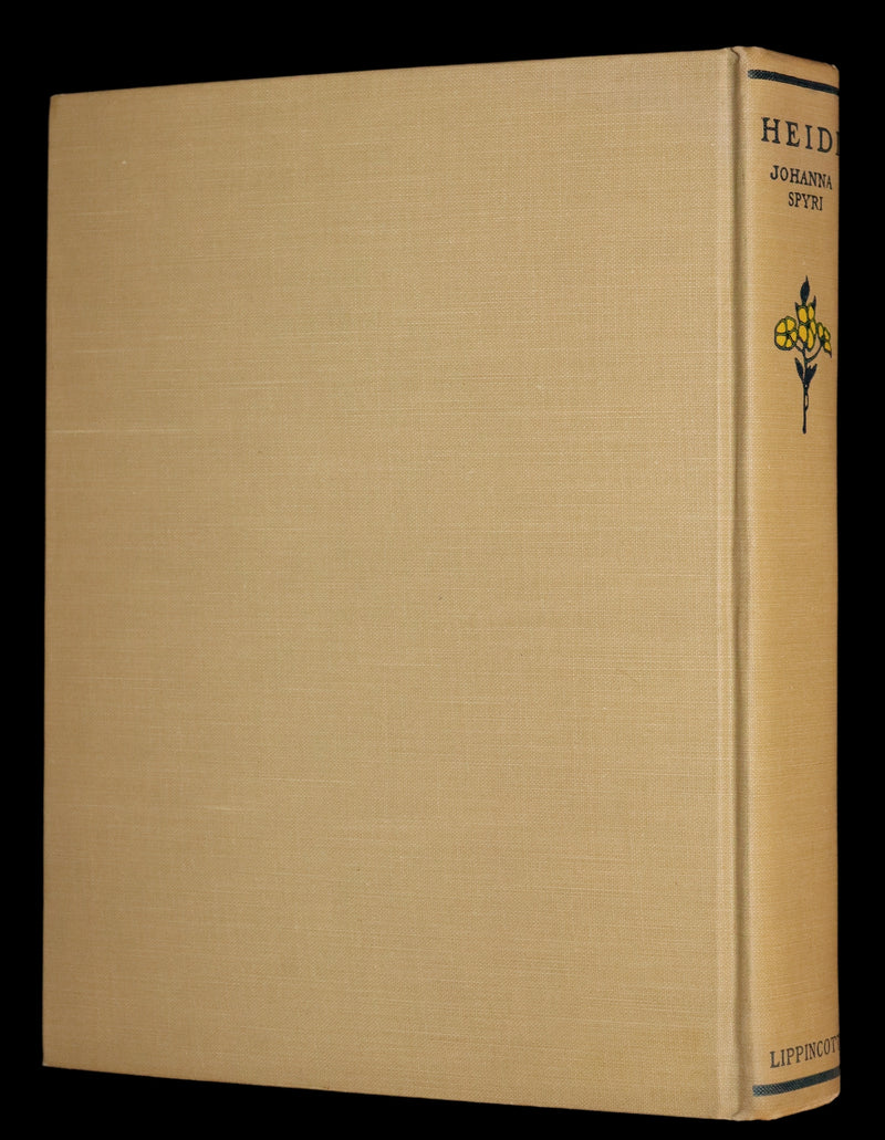 1919 Rare Book - HEIDI by Johanna Spyri illustrated in color by Maria L. Kirk. The Gift Edition.