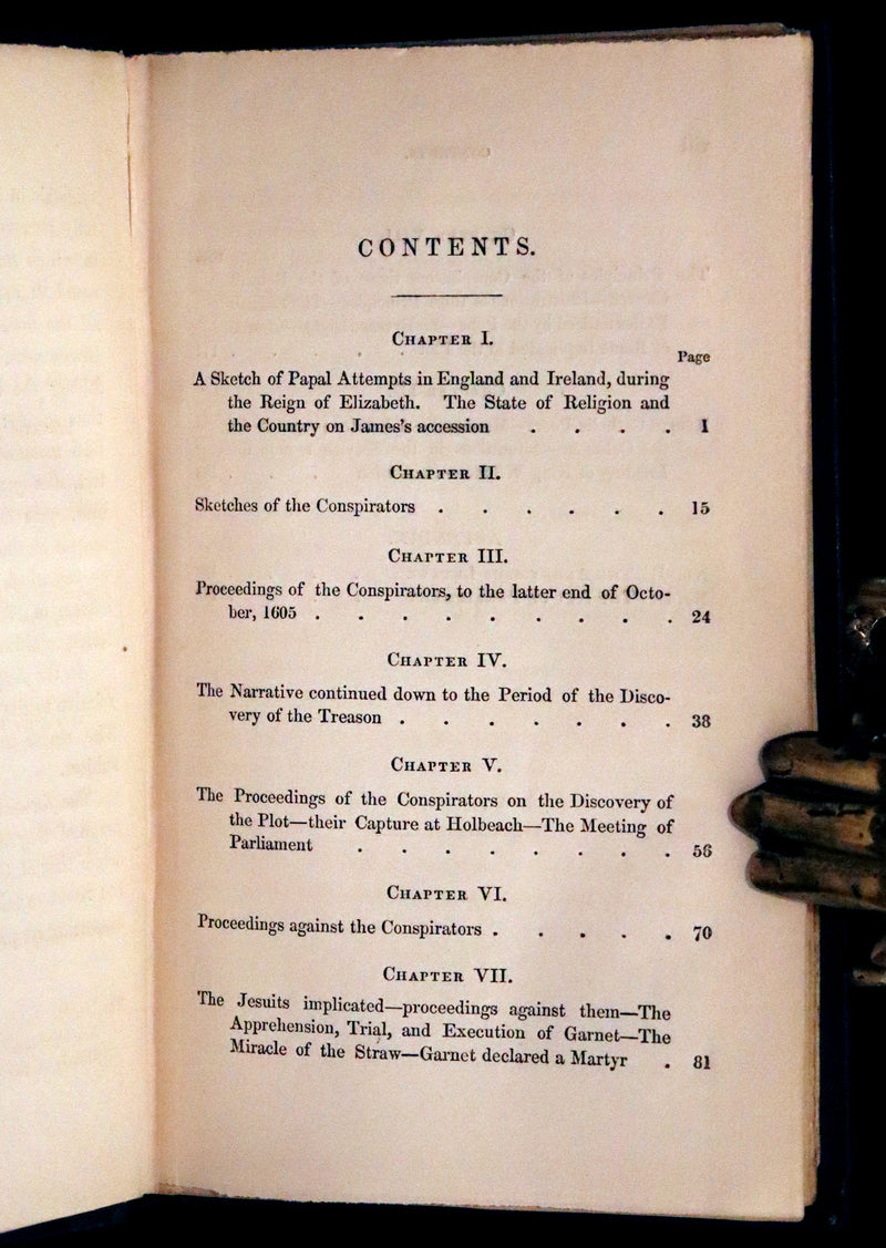 1840 Rare Book - Guy Fawkes Or, The Gunpowder Treason, A.D. 1605. With Appendix on the Anonymous Letter.