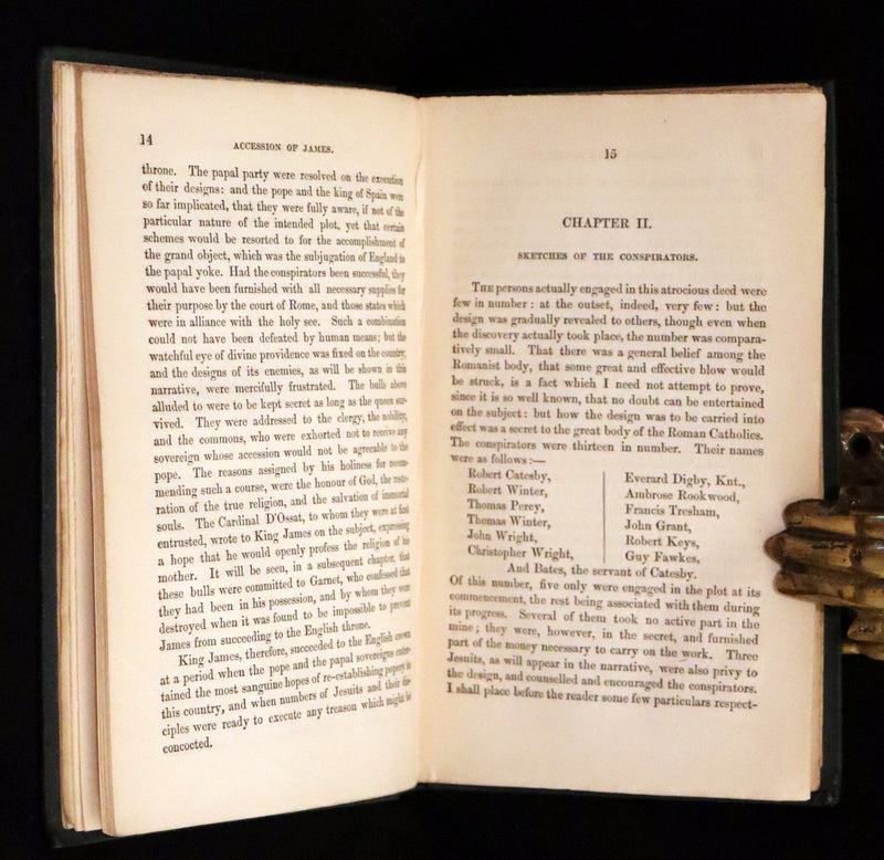 1840 Rare Book - Guy Fawkes Or, The Gunpowder Treason, A.D. 1605. With Appendix on the Anonymous Letter.