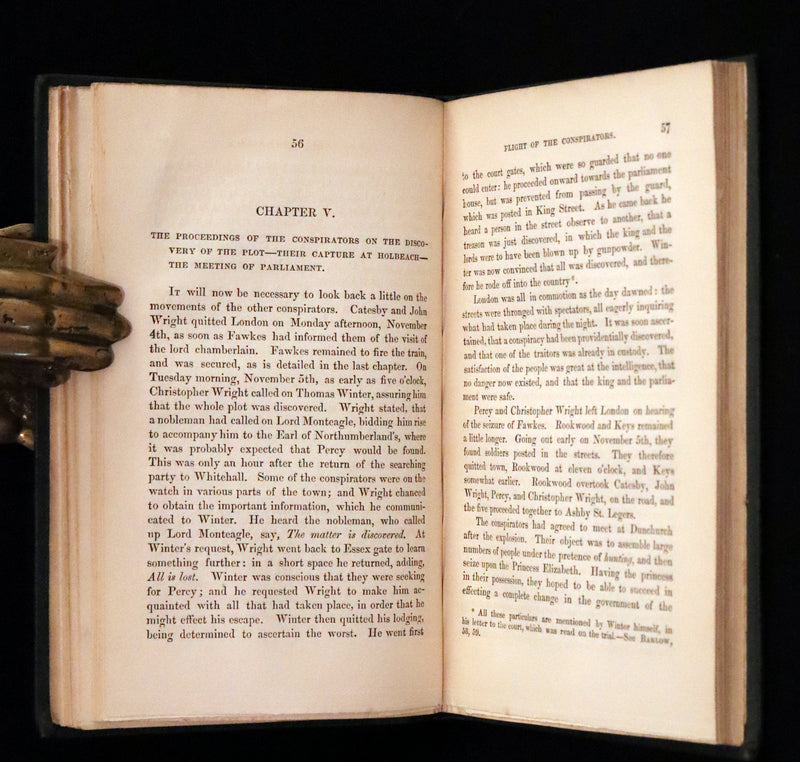 1840 Rare Book - Guy Fawkes Or, The Gunpowder Treason, A.D. 1605. With Appendix on the Anonymous Letter.
