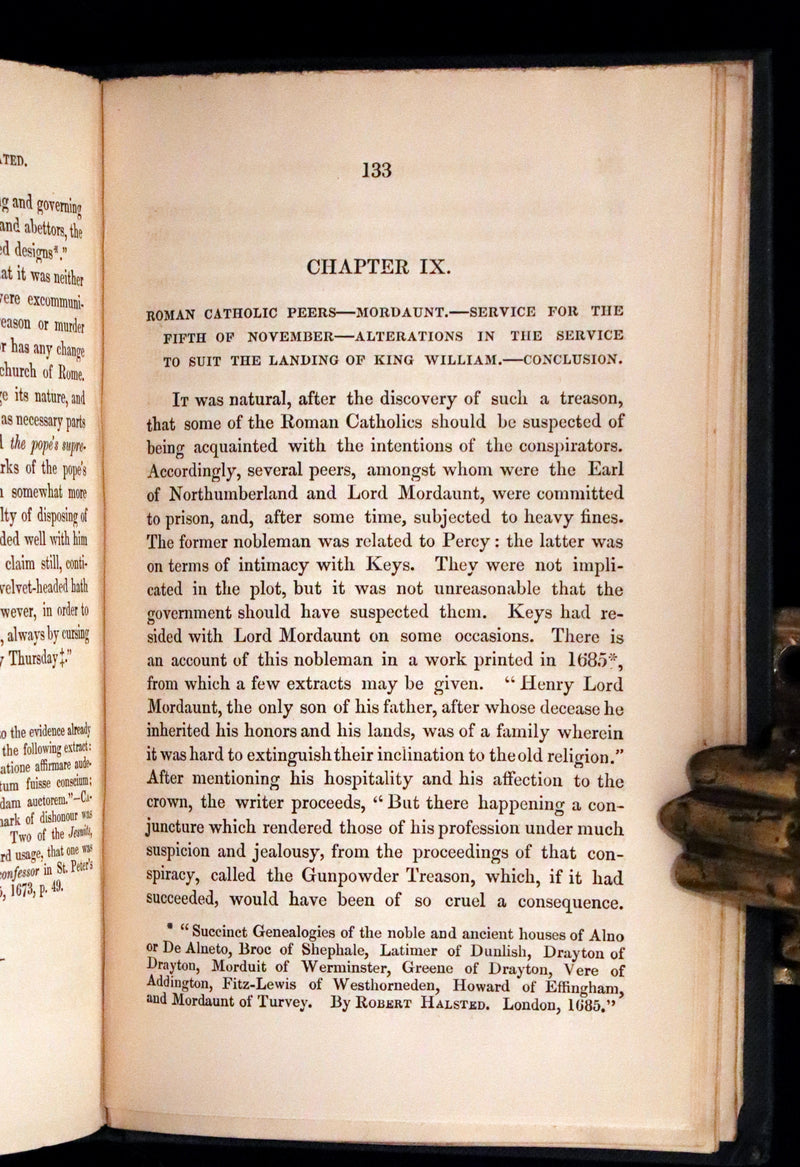 1840 Rare Book - Guy Fawkes Or, The Gunpowder Treason, A.D. 1605. With Appendix on the Anonymous Letter.