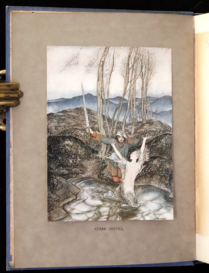 1919 Rare First Edition - Some British Ballads beautifully illustrated by Arthur Rackham.