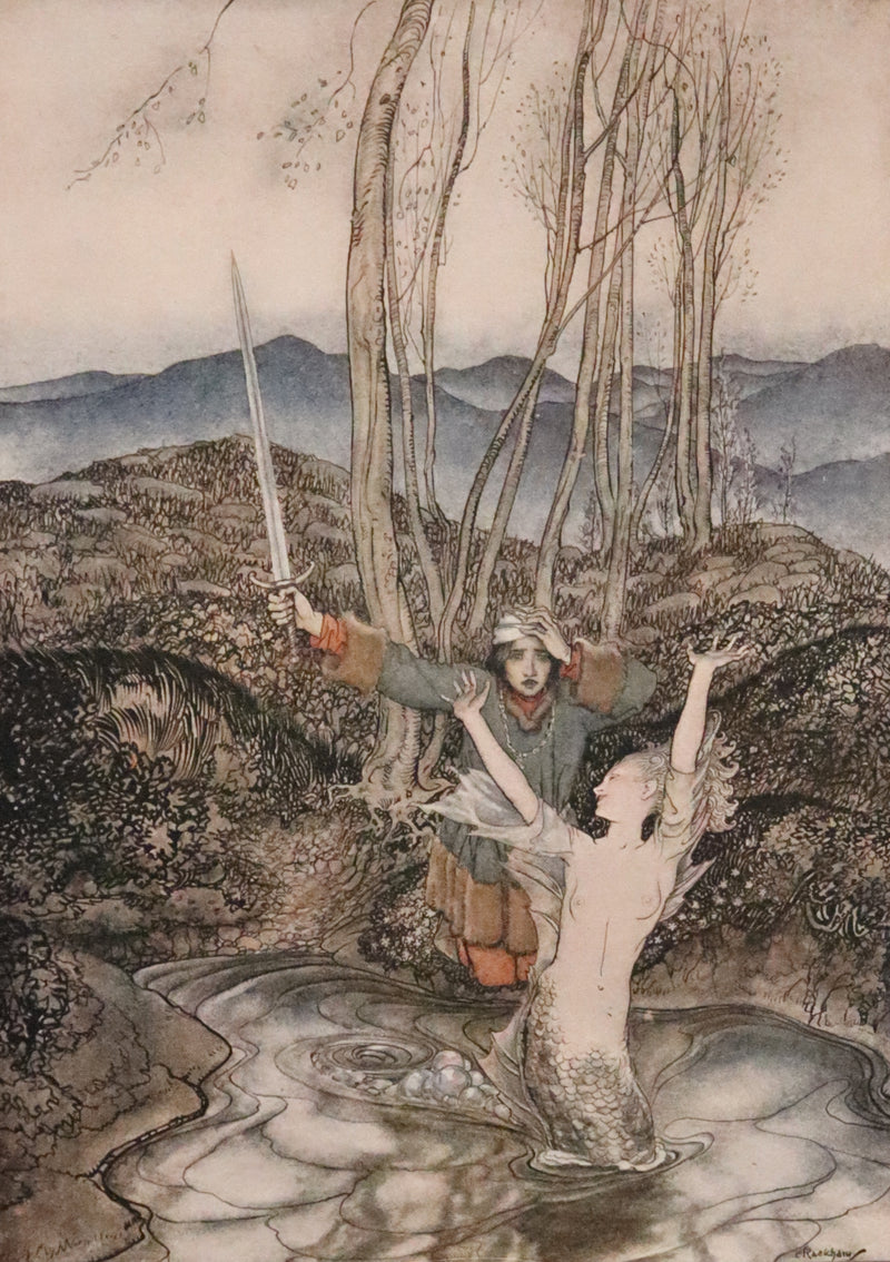 1919 Rare First Edition - Some British Ballads beautifully illustrated by Arthur Rackham.