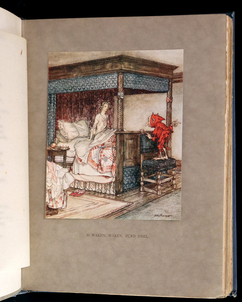 1919 Rare First Edition - Some British Ballads beautifully illustrated by Arthur Rackham.