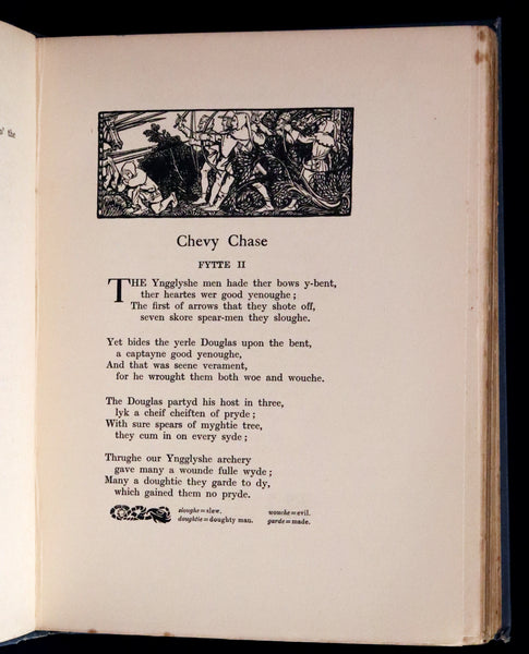 1919 Rare First Edition - Some British Ballads beautifully illustrated by Arthur Rackham.