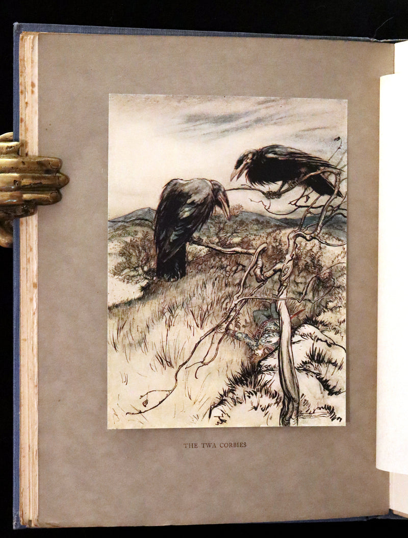 1919 Rare First Edition - Some British Ballads beautifully illustrated by Arthur Rackham.