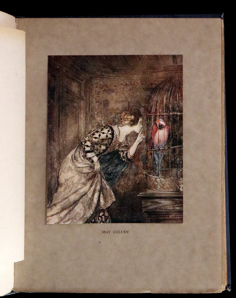 1919 Rare First Edition - Some British Ballads beautifully illustrated by Arthur Rackham.
