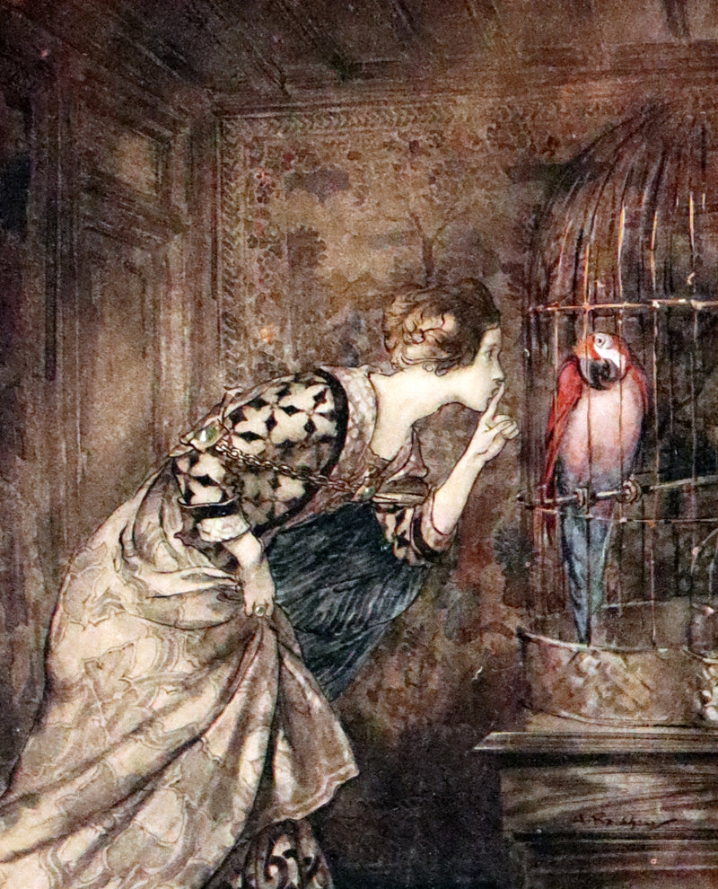 1919 Rare First Edition - Some British Ballads beautifully illustrated by Arthur Rackham.