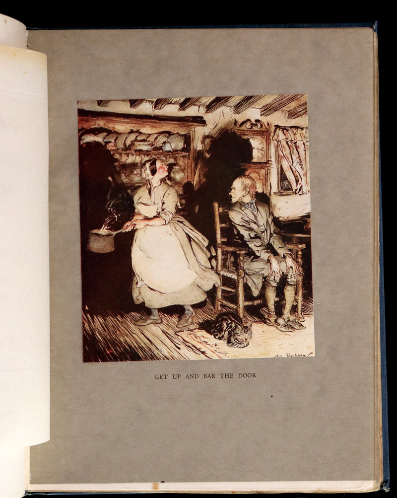 1919 Rare First Edition - Some British Ballads beautifully illustrated by Arthur Rackham.