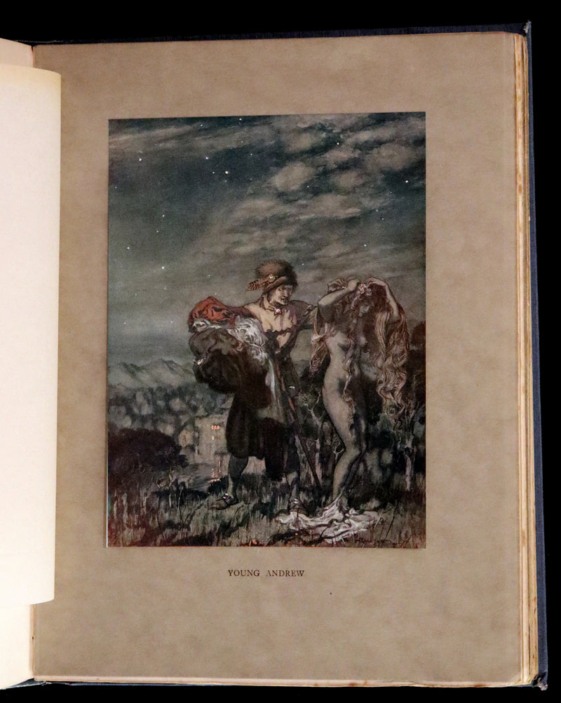 1919 Rare First Edition - Some British Ballads beautifully illustrated by Arthur Rackham.