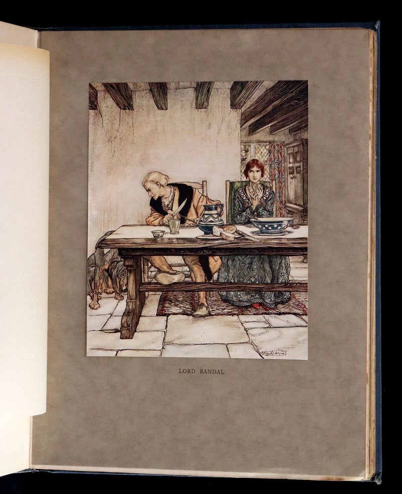 1919 Rare First Edition - Some British Ballads beautifully illustrated by Arthur Rackham.