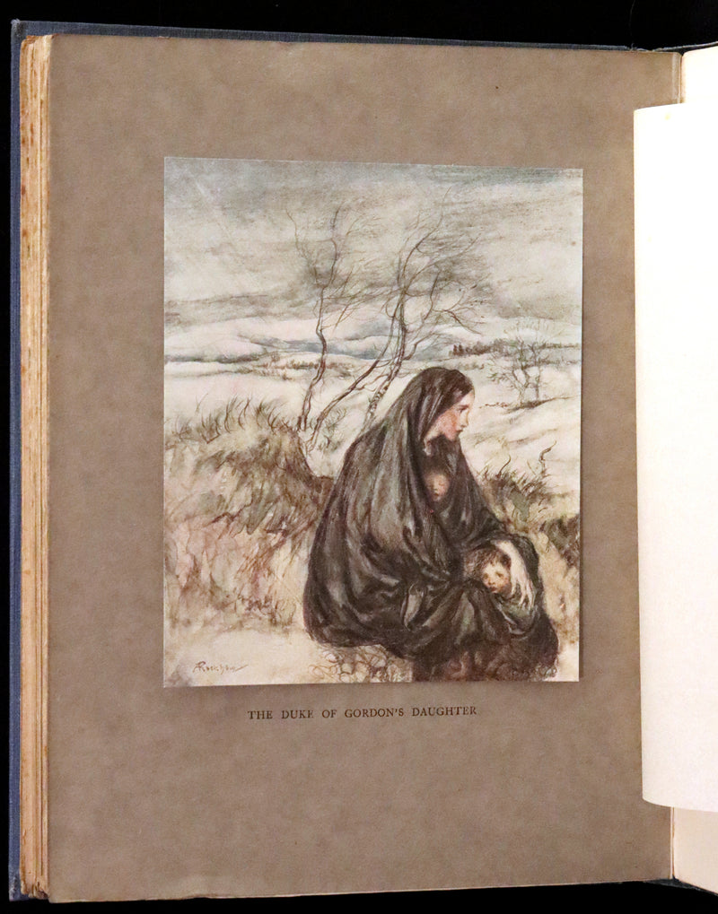 1919 Rare First Edition - Some British Ballads beautifully illustrated by Arthur Rackham.
