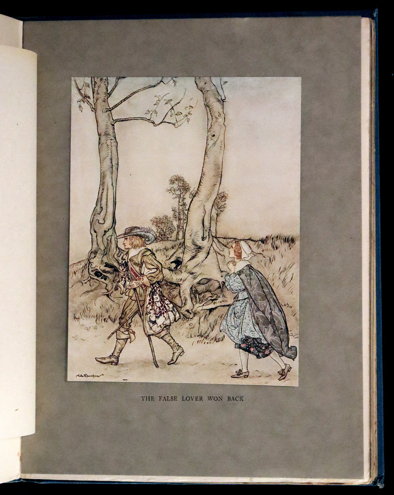 1919 Rare First Edition - Some British Ballads beautifully illustrated by Arthur Rackham.