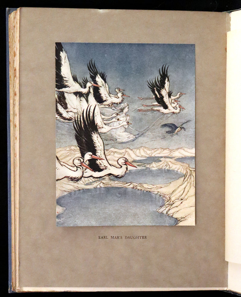 1919 Rare First Edition - Some British Ballads beautifully illustrated by Arthur Rackham.