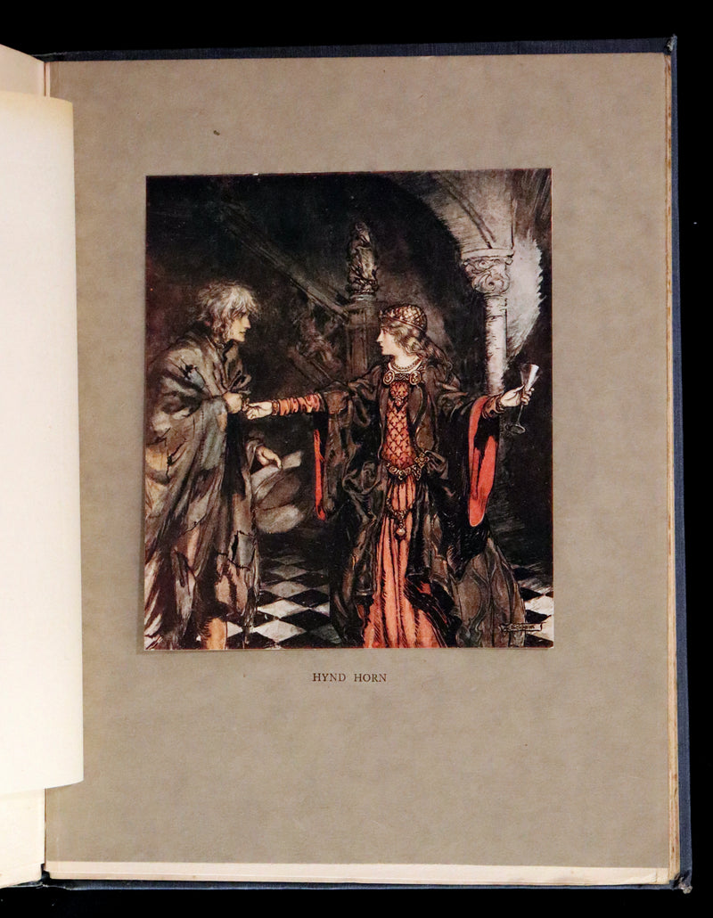 1919 Rare First Edition - Some British Ballads beautifully illustrated by Arthur Rackham.