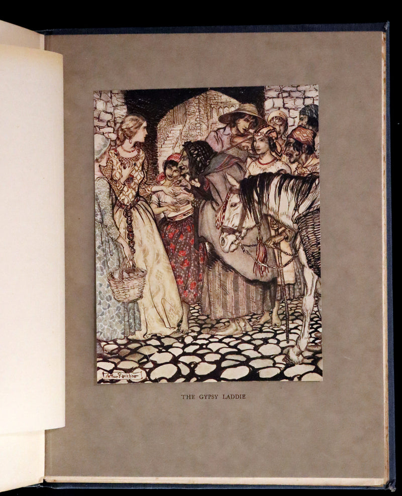 1919 Rare First Edition - Some British Ballads beautifully illustrated by Arthur Rackham.