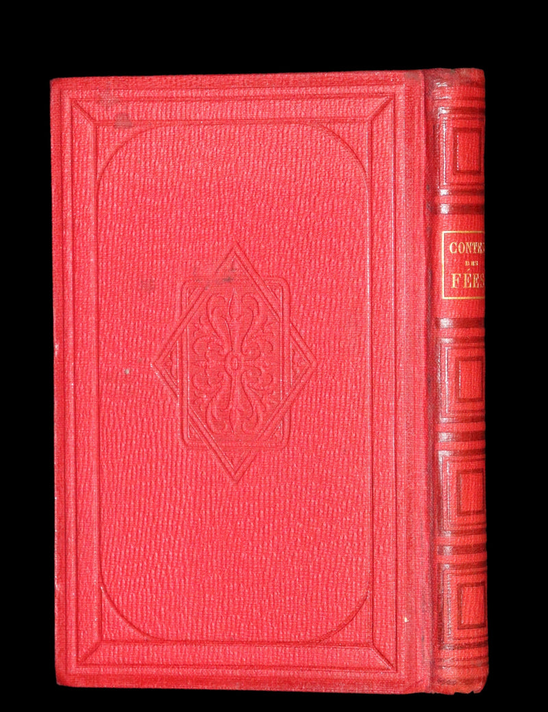 1880 Scarce illustrated French Book ~ Contes des Fees by Charles Perrault - Fairy Tales.