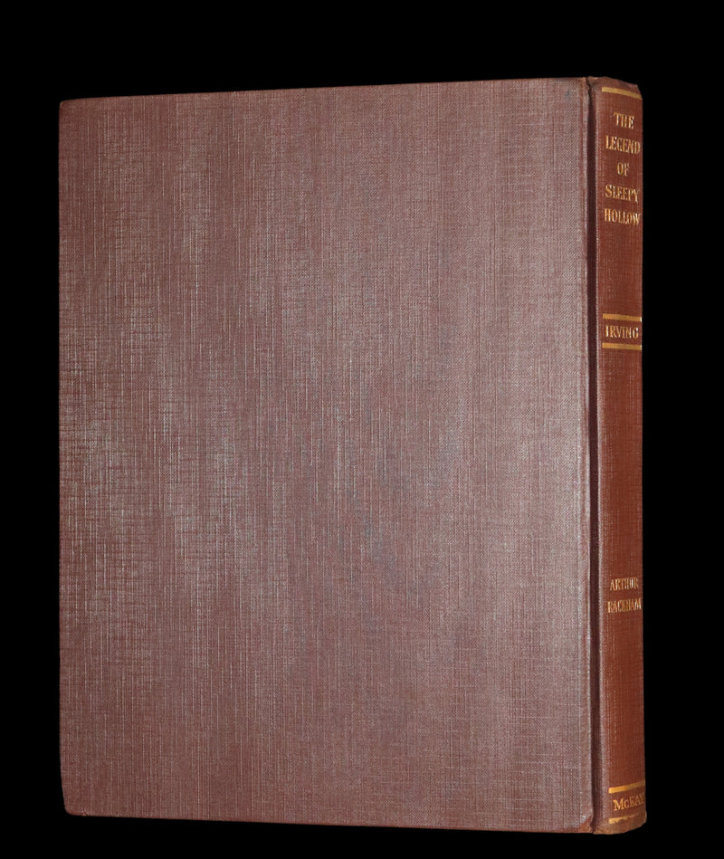 1928 Rare First US Edition - The Legend of Sleepy Hollow illustrated by Arthur Rackham.