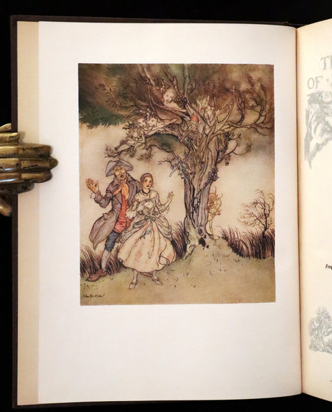 1928 Rare First US Edition - The Legend of Sleepy Hollow illustrated by Arthur Rackham.